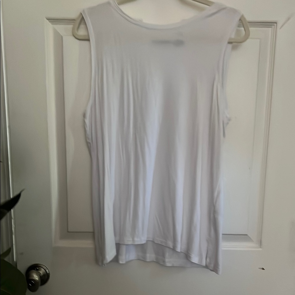 White Sleeveless Women's Top